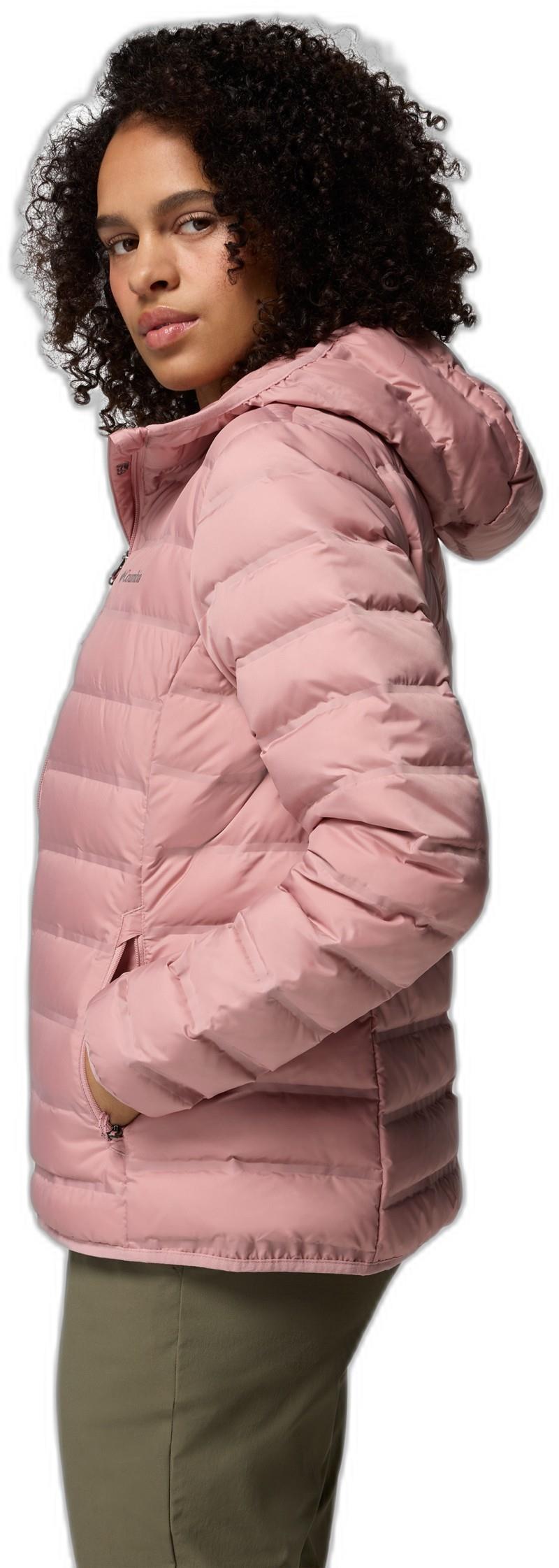 Lake 22 II Down Hooded Jacket - Womens - eraser pink 1