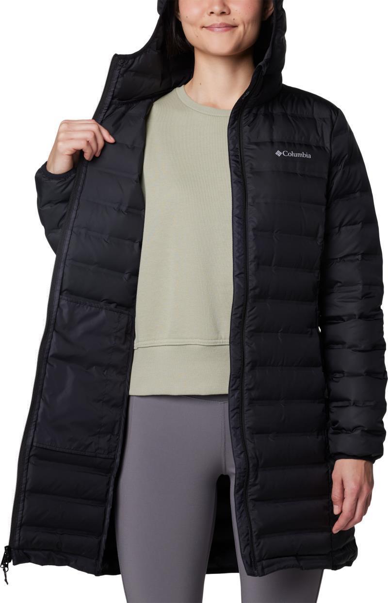 Lake 22 II Down Long Hooded Jacket - Womens - Black 3