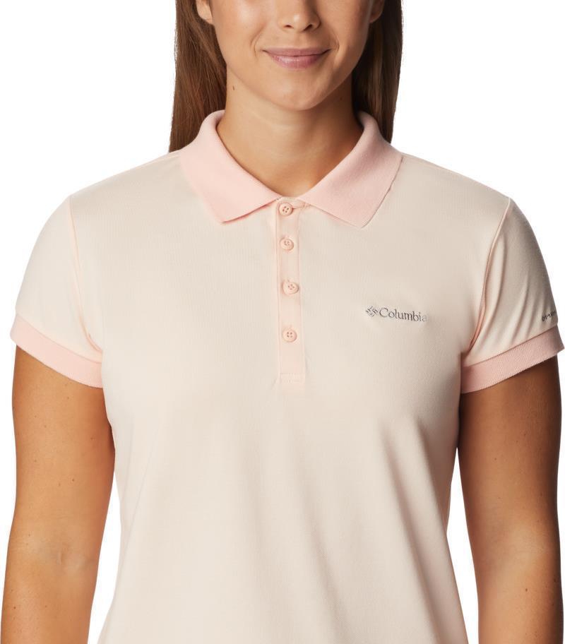 Lakeside Trail Solid Pique Polo - Womens - Peach Blossom 5