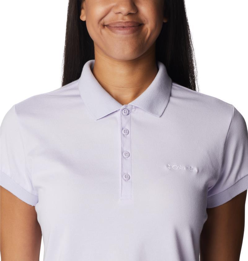 Lakeside Trail Solid Pique Polo - Womens - Purple Tint 5