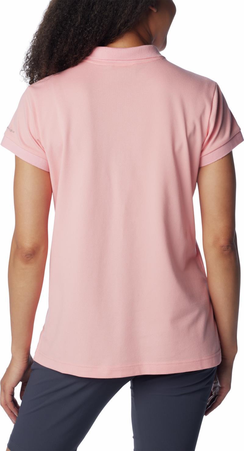 Lakeside Trail Solid Pique Polo - Womens - Salmon Rose 2