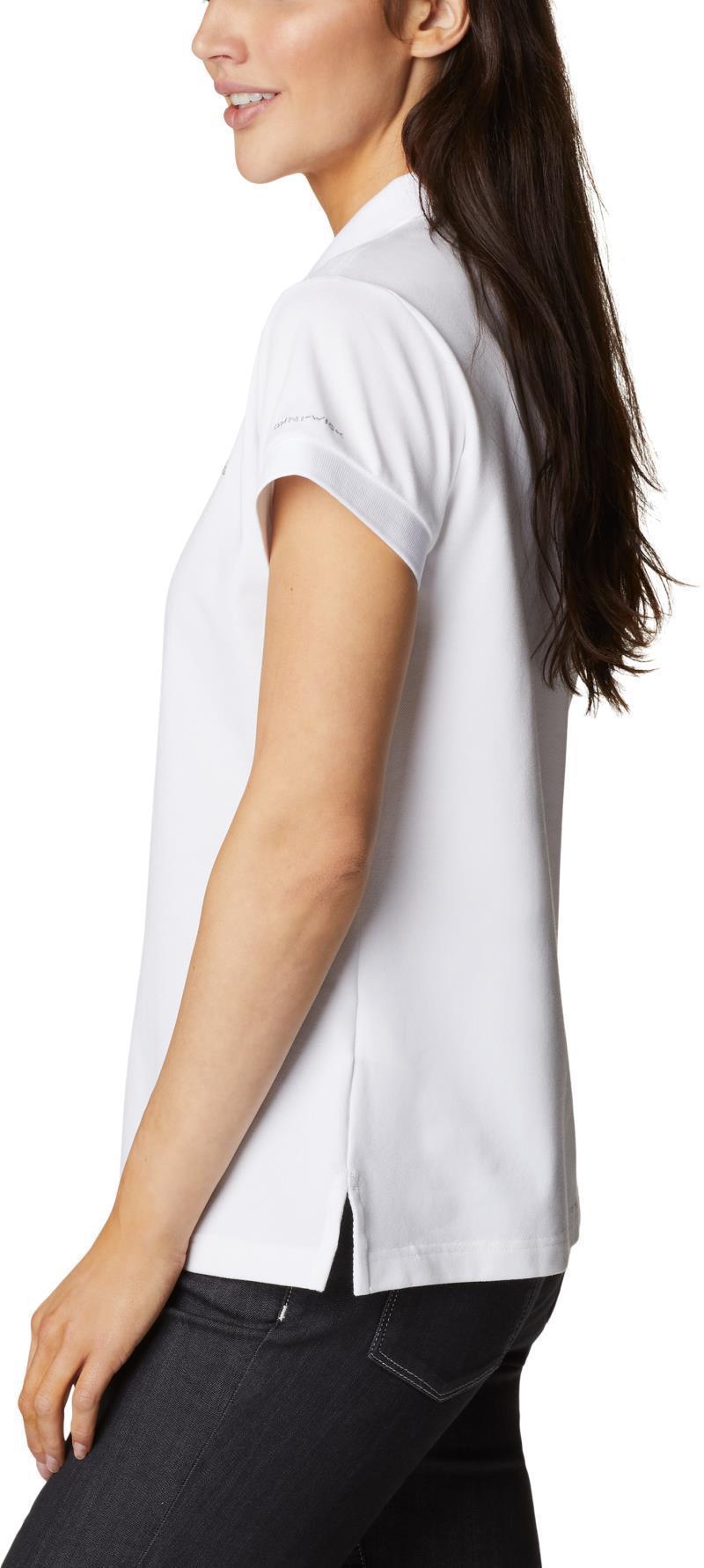 Lakeside Trail Solid Pique Polo - Womens - White 3