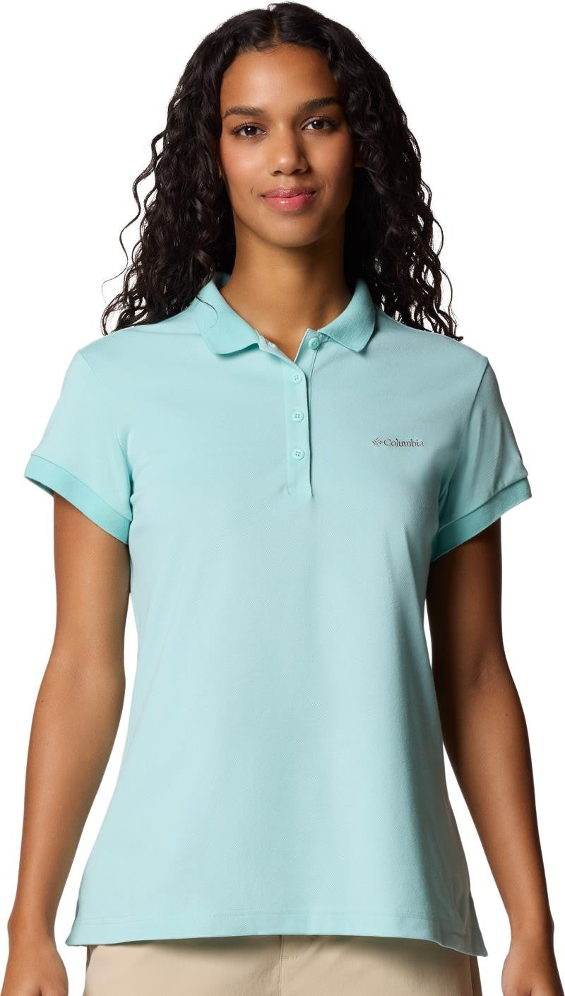 Lakeside Trail Solid Pique Polo - Womens - spray 1
