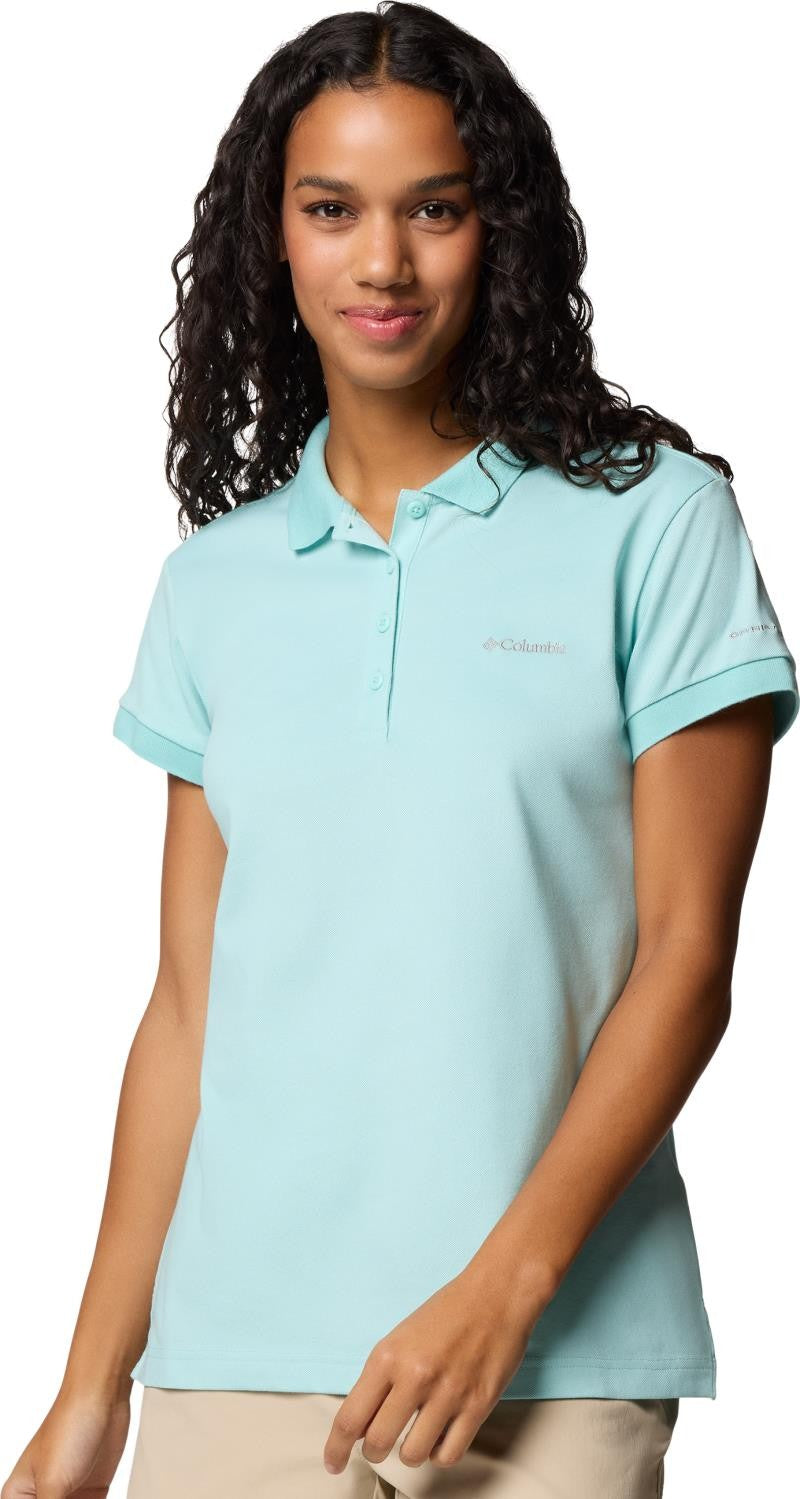 Lakeside Trail Solid Pique Polo - Womens - spray 1
