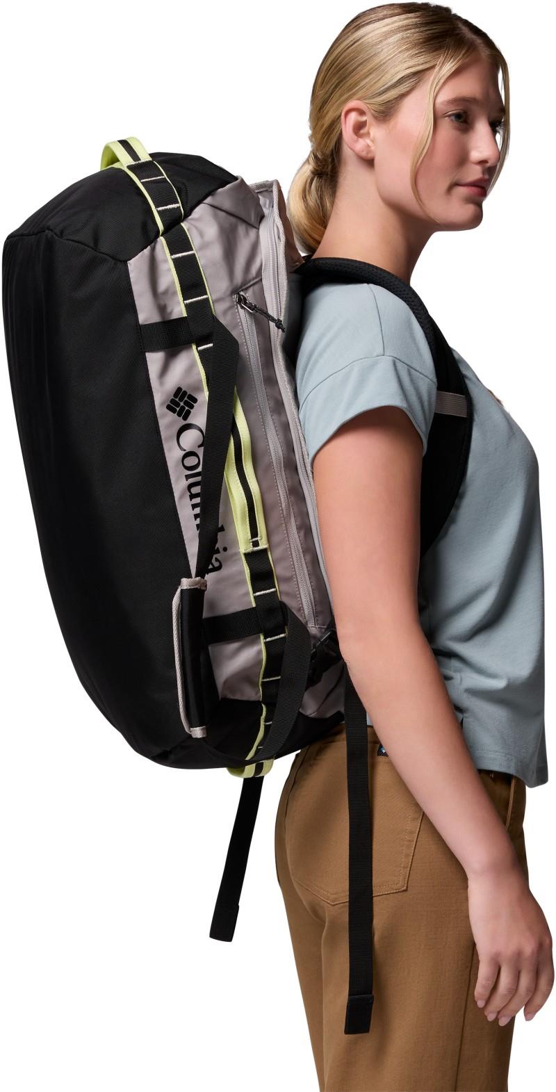 Landroamer 40L Duffel - flint grey / black / citron haze 1