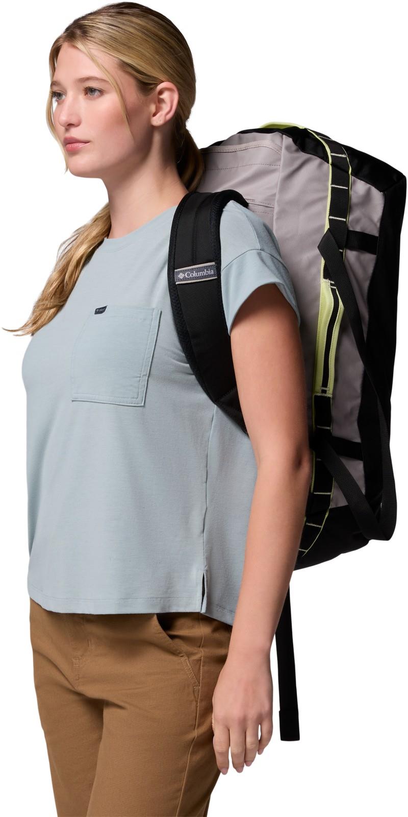 Landroamer 40L Duffel - flint grey / black / citron haze 1
