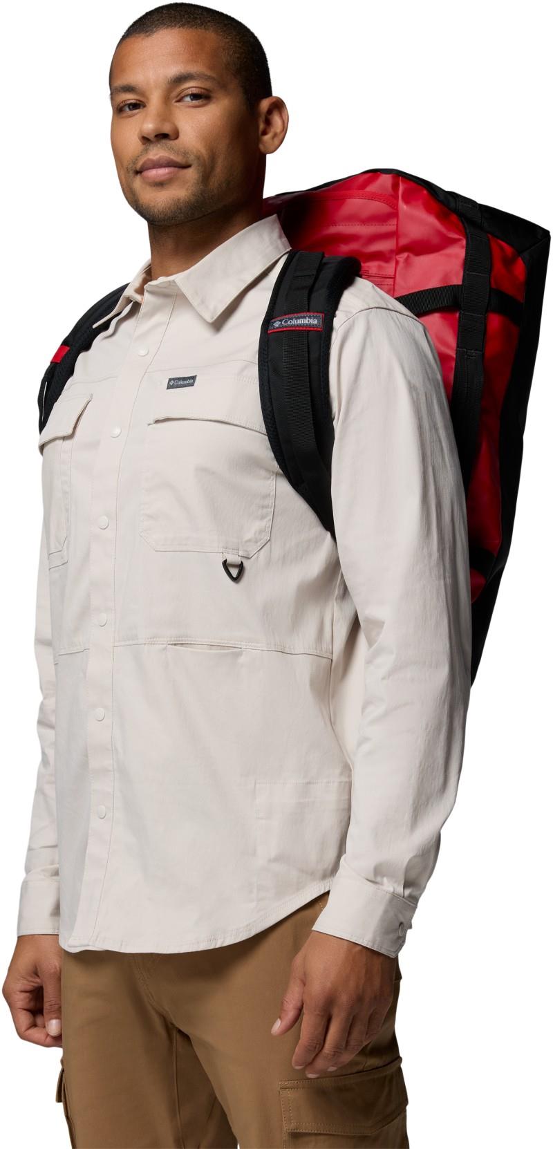 Landroamer 40L Duffel - mountain red / black 1
