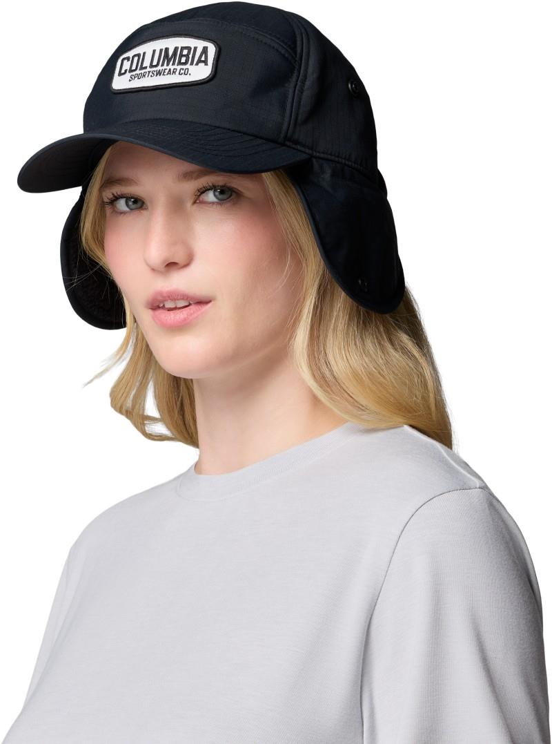 Landroamer Ear Flap Cap - black / working badge 1