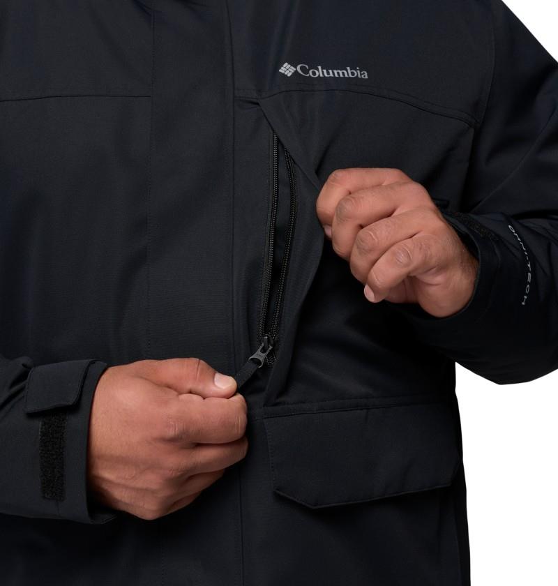 Landroamer Fleece Lined Jacket, Extended - Mens - black 1