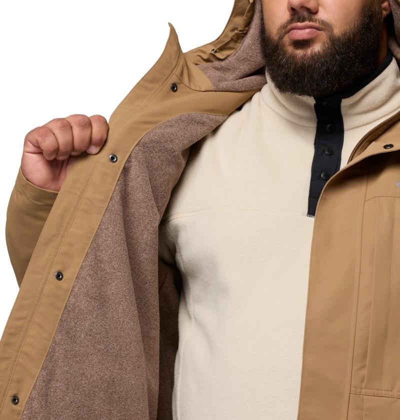 Landroamer Fleece Lined Jacket, Extended - Mens - delta / tobacco 1