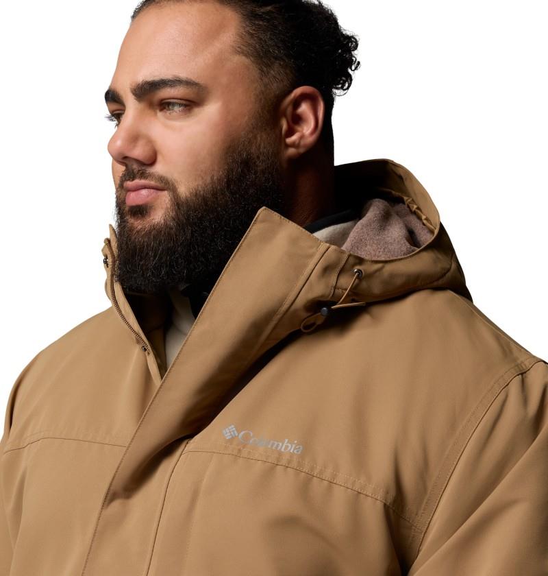 Landroamer Fleece Lined Jacket, Extended - Mens - delta / tobacco 1