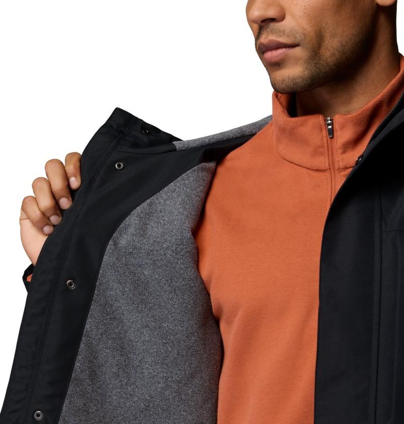 Landroamer Fleece Lined Jacket, Tall - Mens - black 1