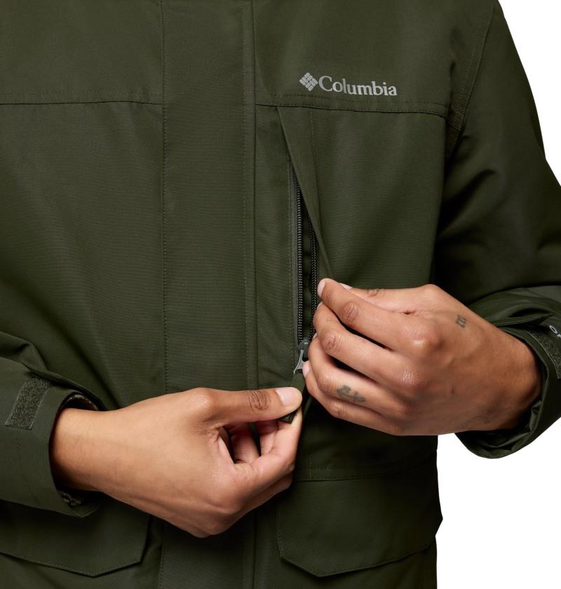Landroamer Fleece Lined Jacket, Tall - Mens - greenscape / stone green 1