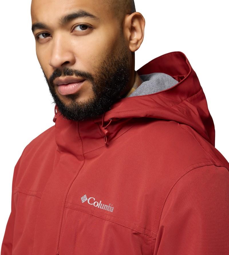 Landroamer Fleece Lined Jacket, Tall - Mens - red oxide / shark 1