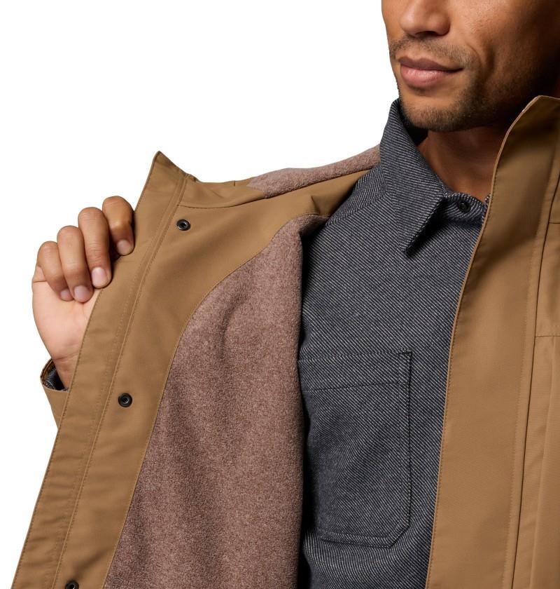 Landroamer Fleece Lined Jacket - Mens - delta / tobacco 1