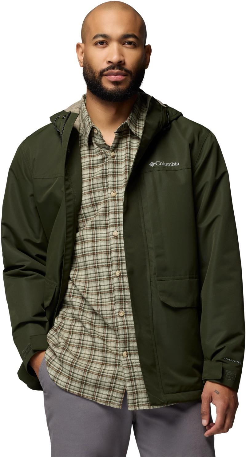 Landroamer Fleece Lined Jacket - Mens - greenscape / stone green 1