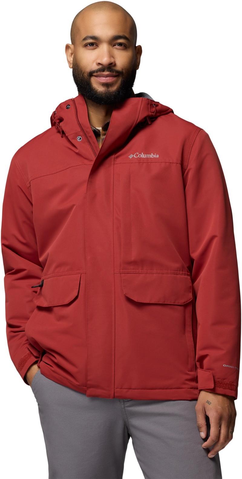 Landroamer Fleece Lined Jacket - Mens - red oxide / shark 1