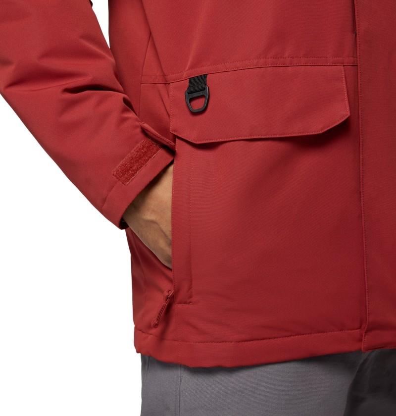Landroamer Fleece Lined Jacket - Mens - red oxide / shark 1