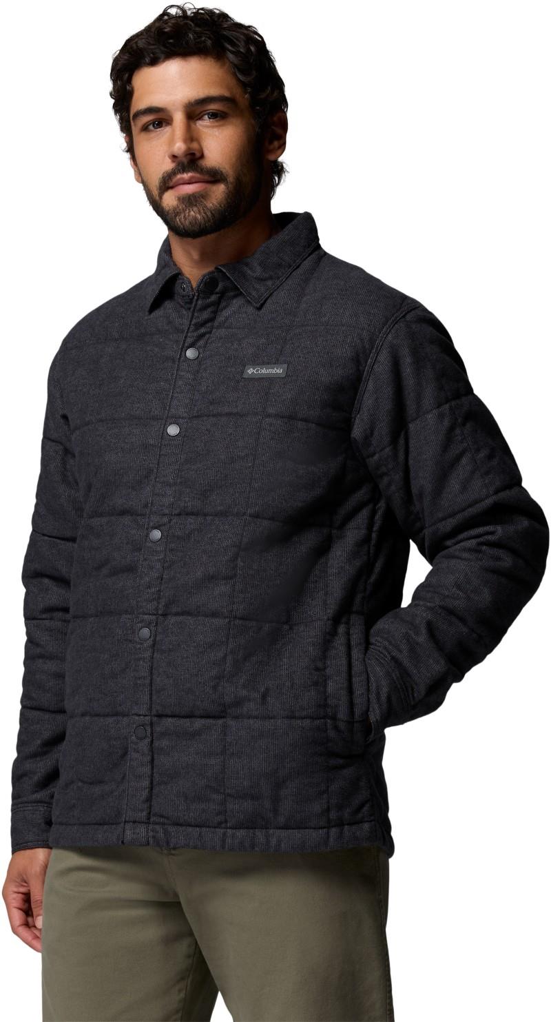 Landroamer II Quilted Shirt Jacket - Mens - black 1