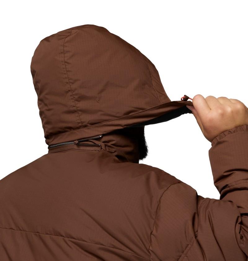 Landroamer Puffer Jacket, Extended - Mens - tobacco 1