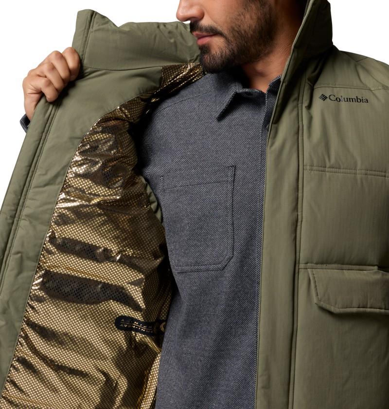 Landroamer Puffer Vest, Tall - Mens - stone green 1