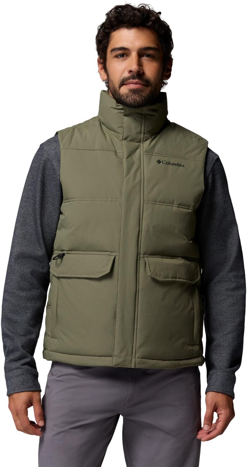 Landroamer Puffer Vest - Mens - stone green 1