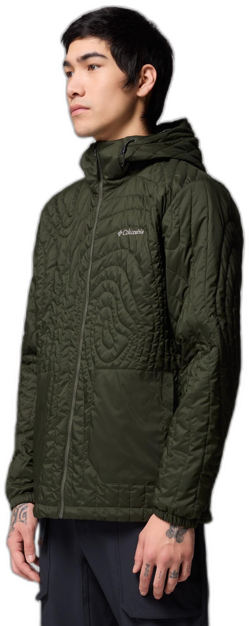 Landroamer Quilted Hooded Jacket - Mens - greenscape 1