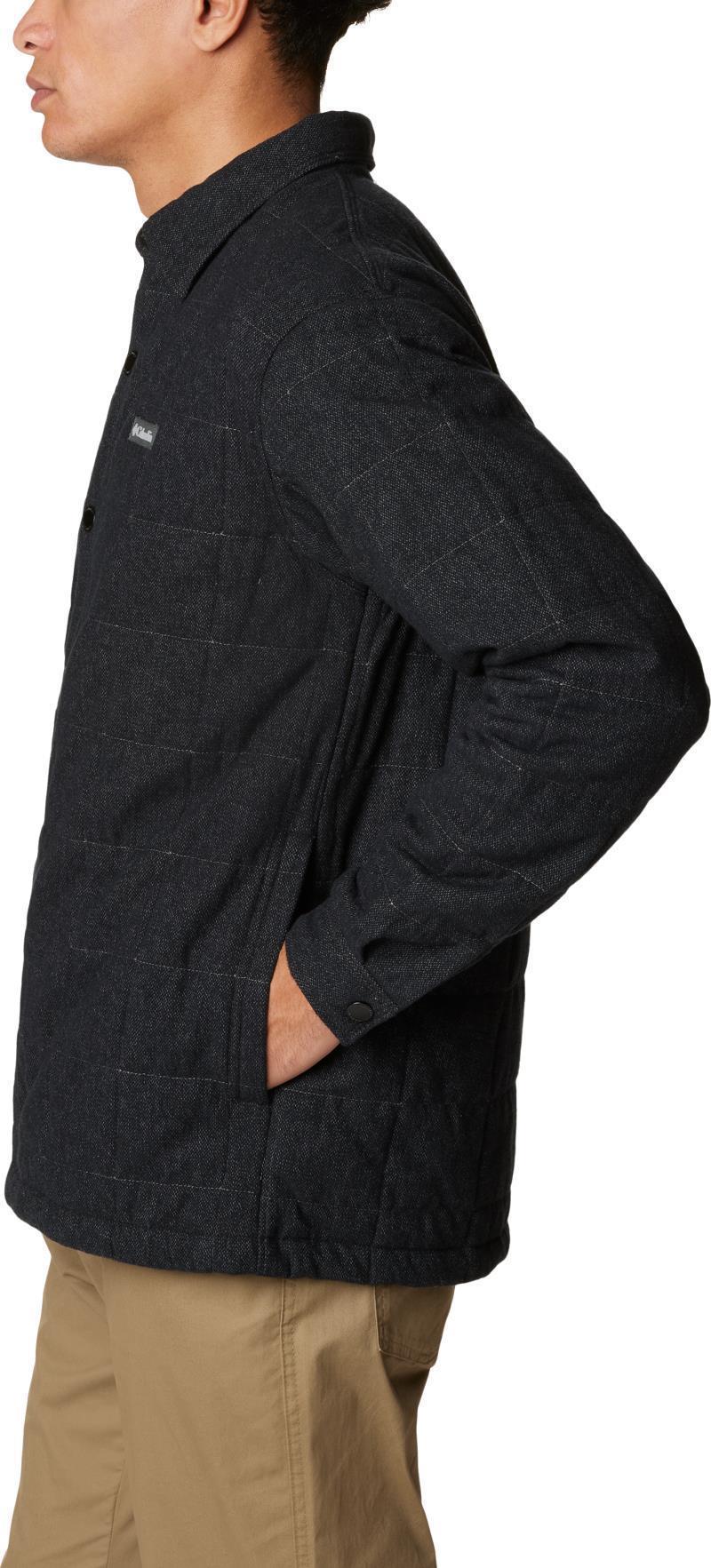 Landroamer Quilted Shirt Jacket - Mens - Black 4