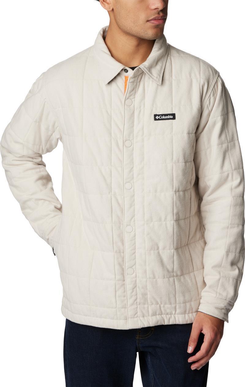 Landroamer Quilted Shirt Jacket - Mens - Dark Stone 1