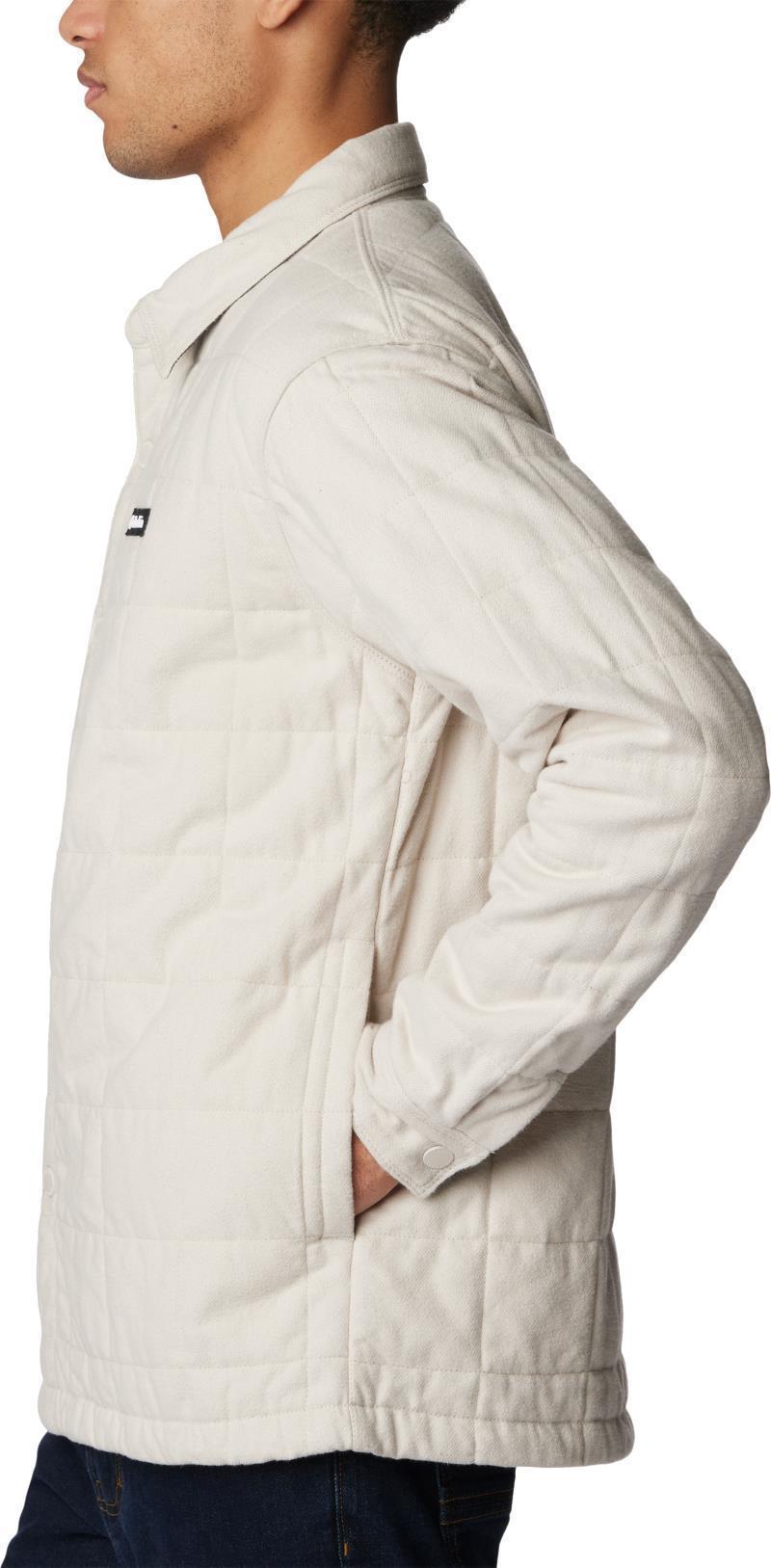 Landroamer Quilted Shirt Jacket - Mens - Dark Stone 4