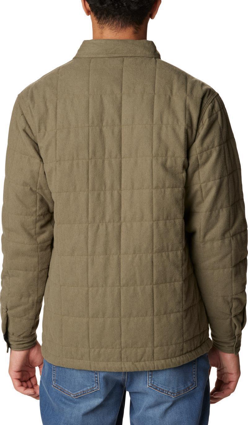Landroamer Quilted Shirt Jacket - Mens - Stone Green 2