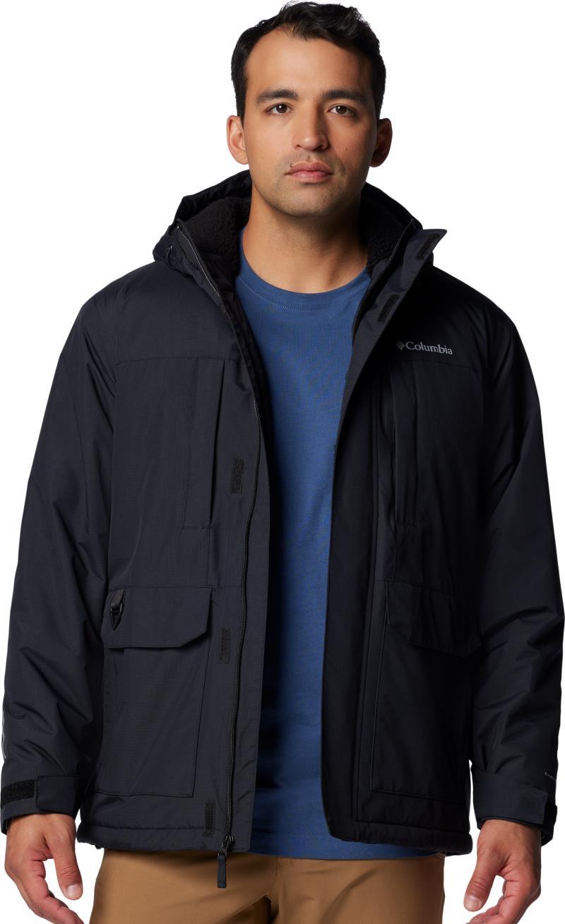 Landroamer Sherpa Lined Jacket - Mens - Black 3
