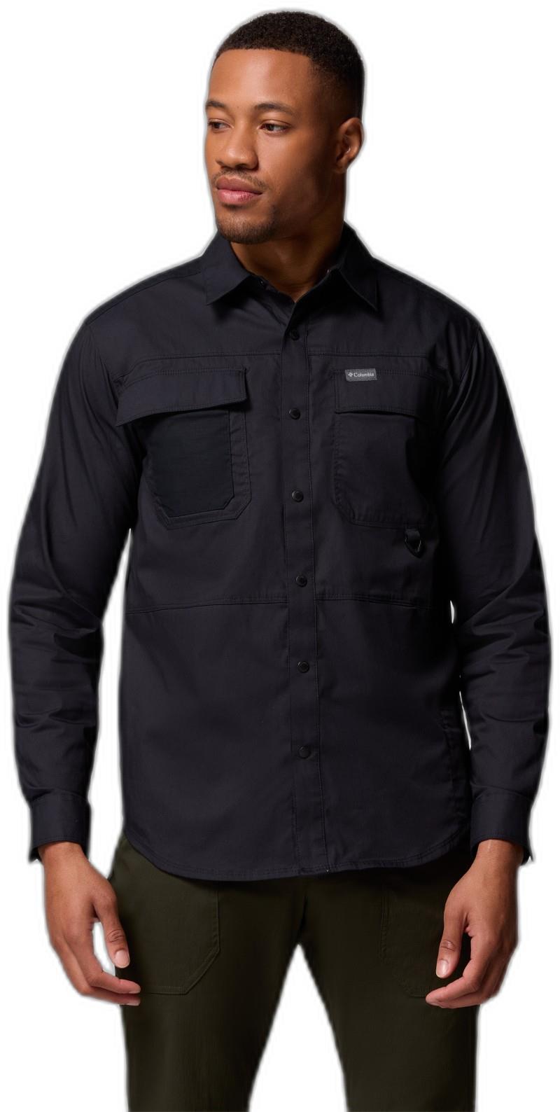 Landroamer Twill LS Shirt - Mens - black 1