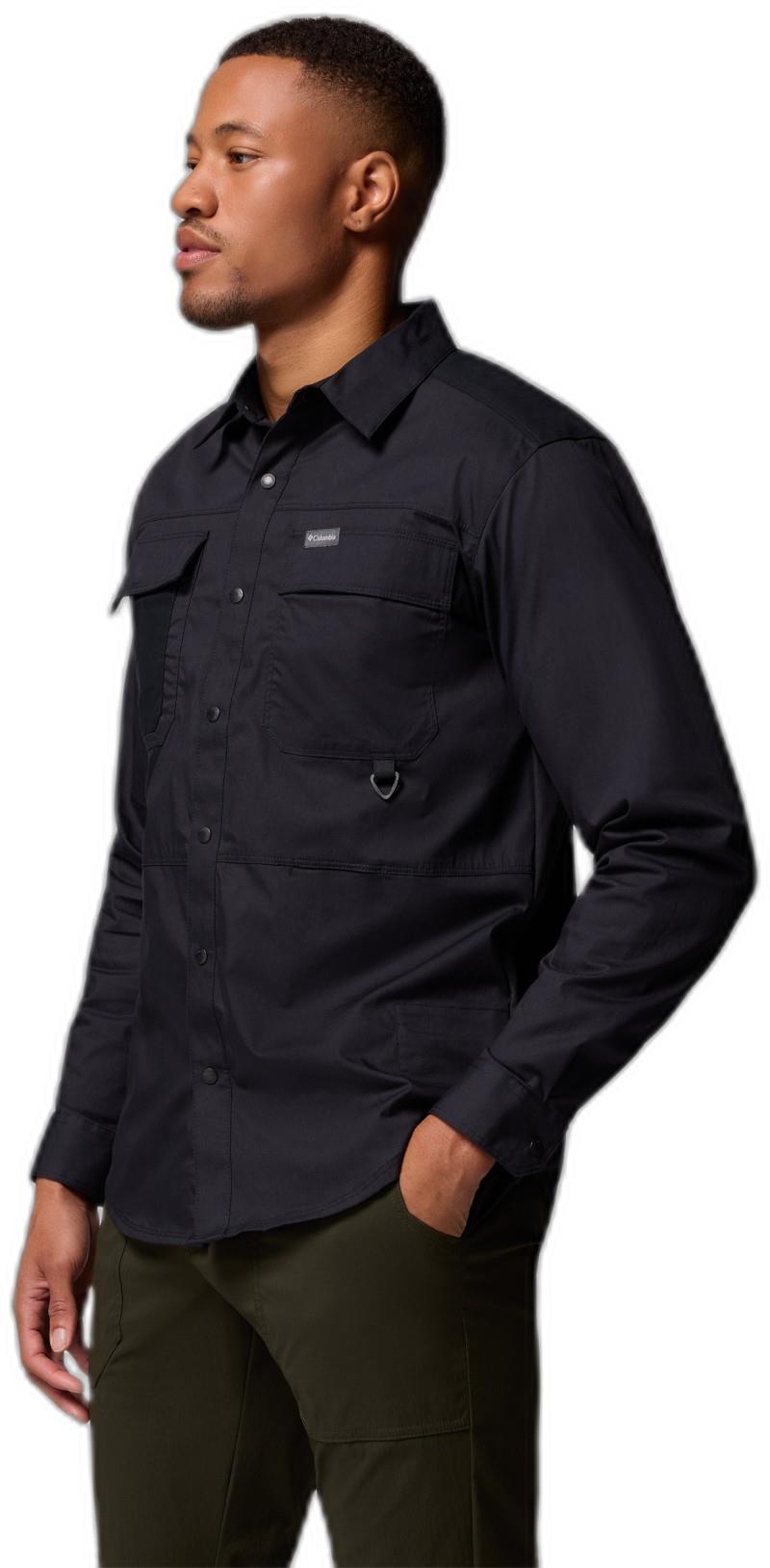 Landroamer Twill LS Shirt - Mens - black 1
