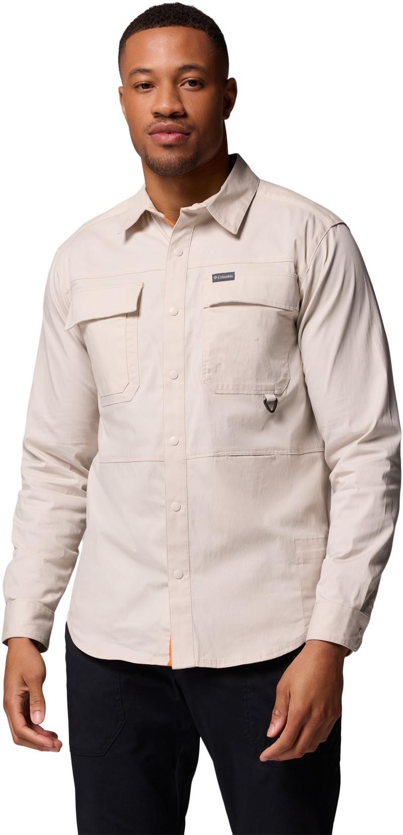 Landroamer Twill LS Shirt - Mens - dark stone 1
