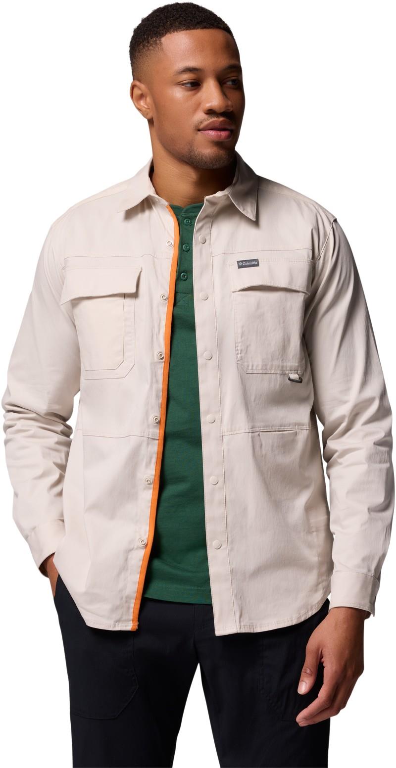 Landroamer Twill LS Shirt - Mens - dark stone 1