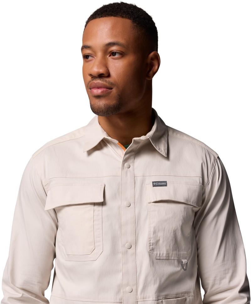 Landroamer Twill LS Shirt - Mens - dark stone 1