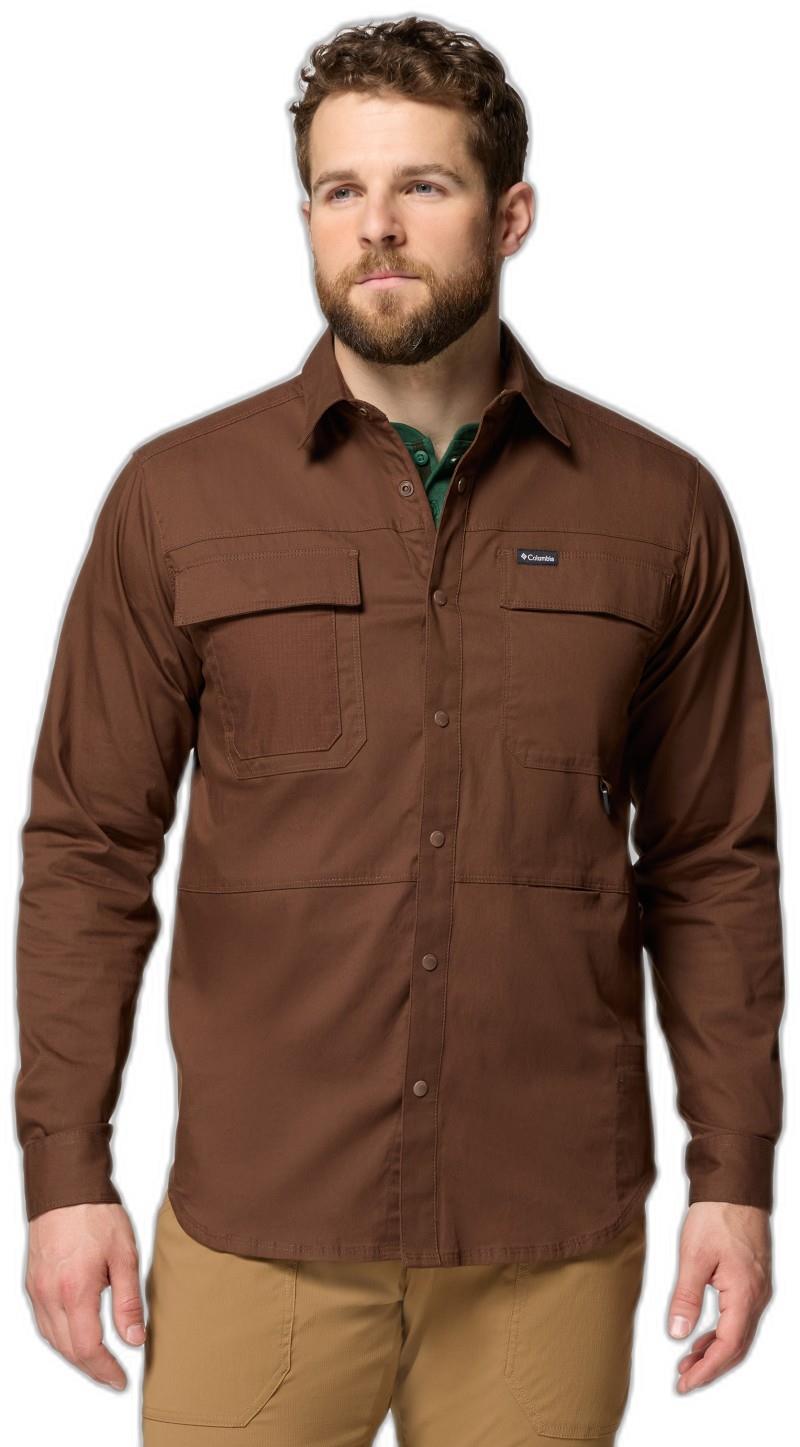 Landroamer Twill LS Shirt - Mens - tobacco 1
