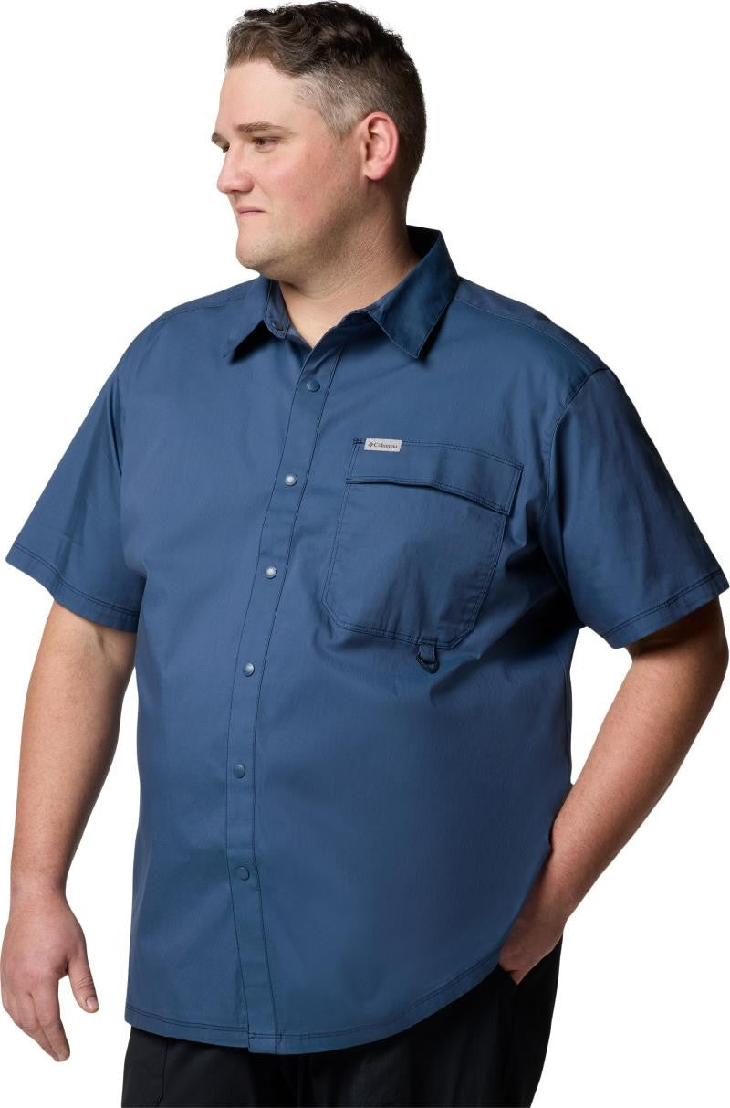 Landroamer Twill SS Shirt, Extended - Mens - dark mountain 1