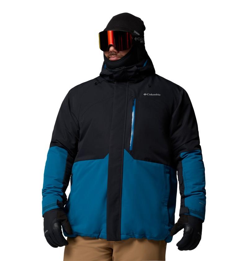 Last Tracks III Jacket, Extended - Mens - black / phoenix blue 1