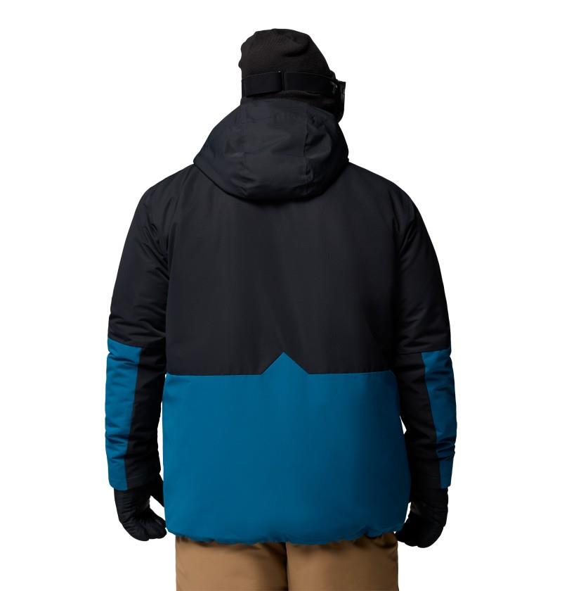 Last Tracks III Jacket, Extended - Mens - black / phoenix blue 1