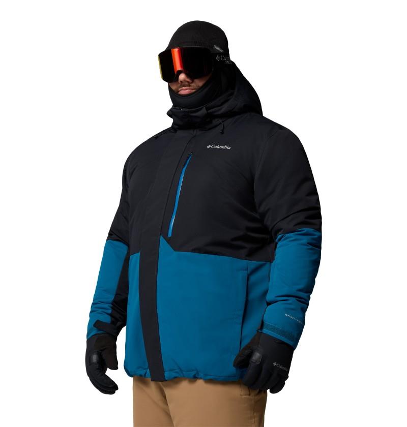 Last Tracks III Jacket, Extended - Mens - black / phoenix blue 1