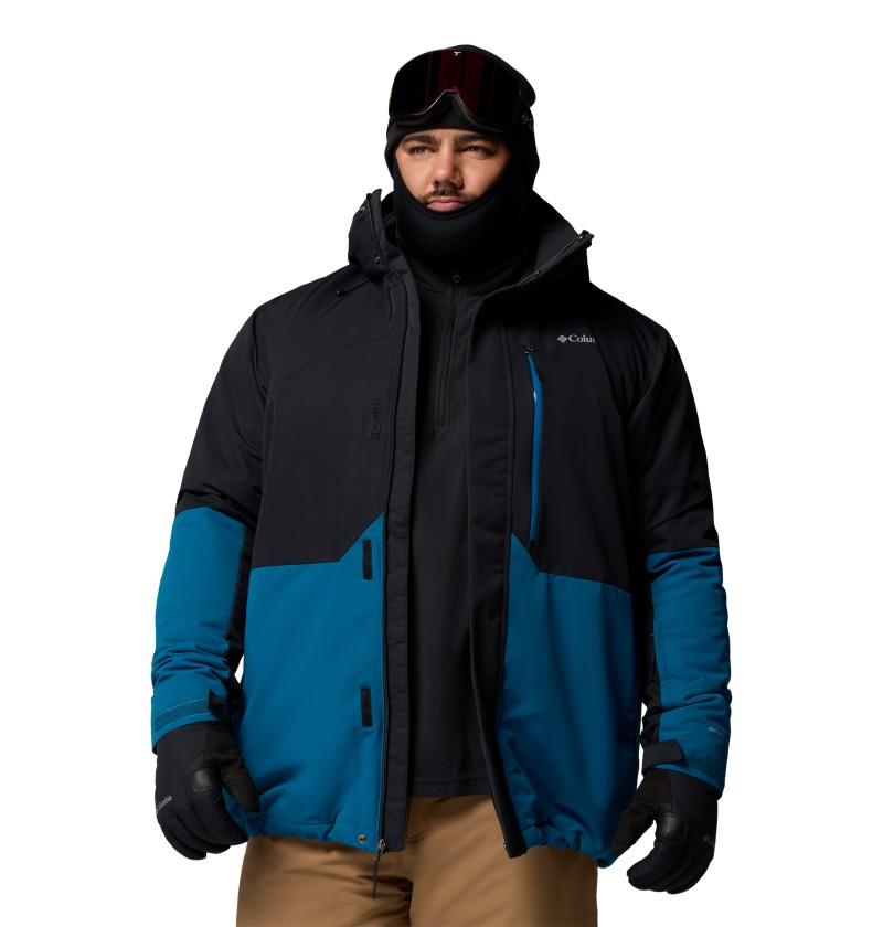 Last Tracks III Jacket, Extended - Mens - black / phoenix blue 1