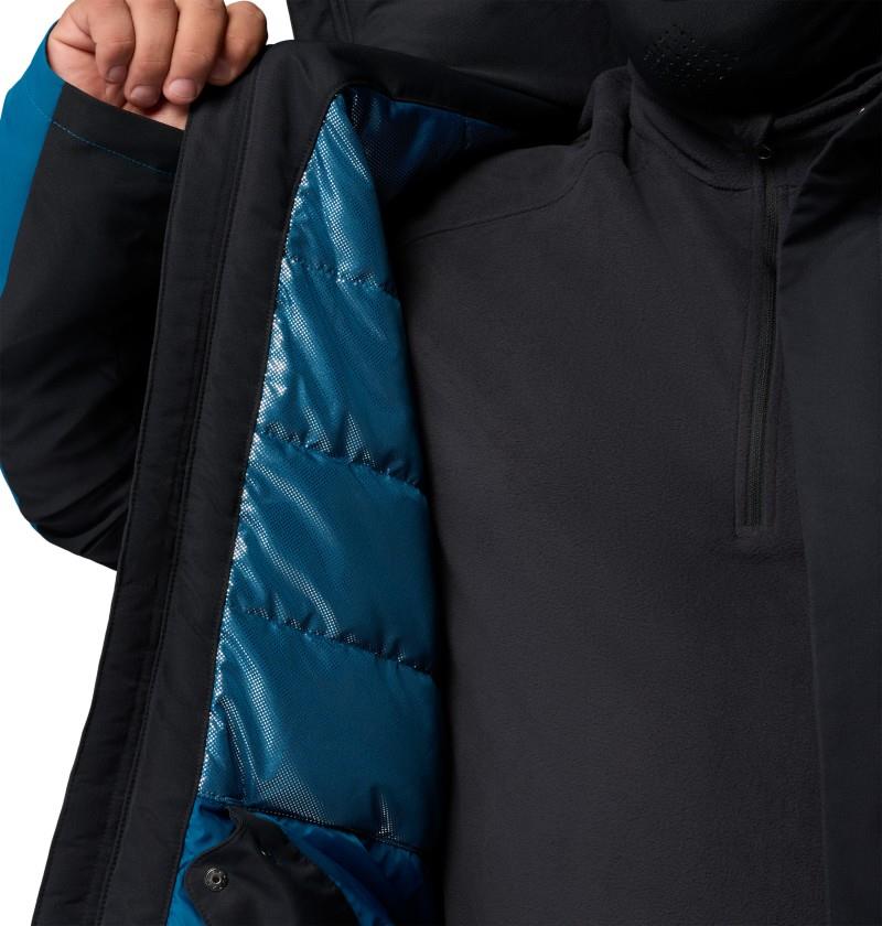 Last Tracks III Jacket, Extended - Mens - black / phoenix blue 1