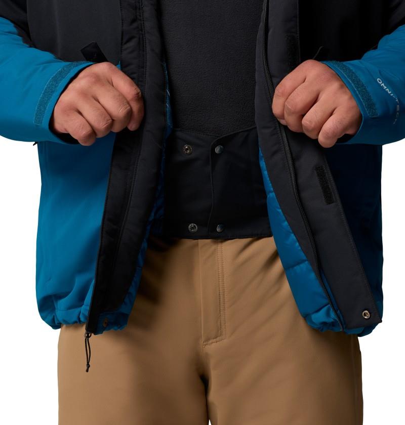 Last Tracks III Jacket, Extended - Mens - black / phoenix blue 1