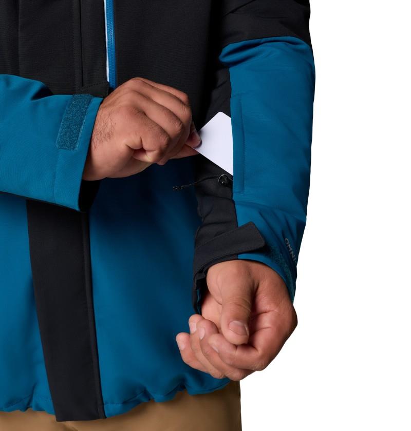 Last Tracks III Jacket, Extended - Mens - black / phoenix blue 1