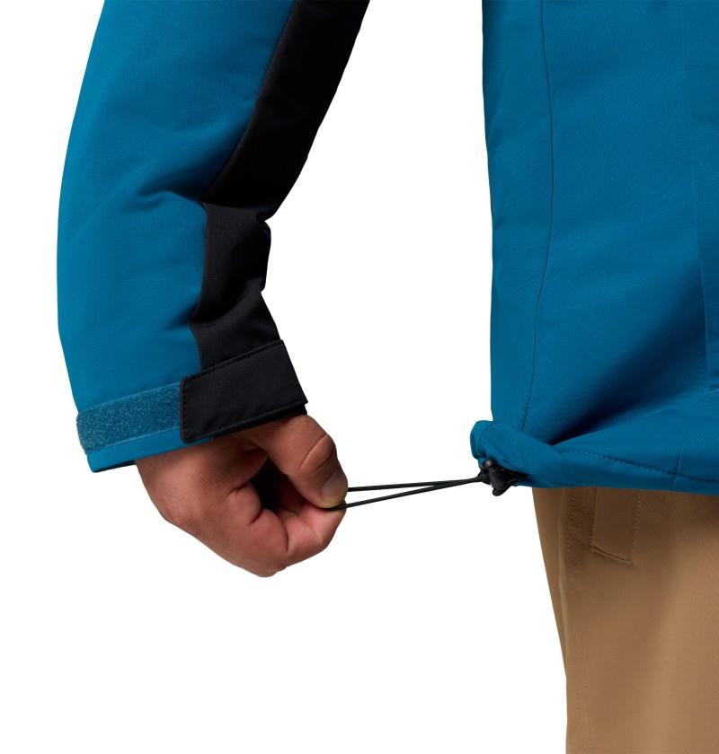 Last Tracks III Jacket, Extended - Mens - black / phoenix blue 1