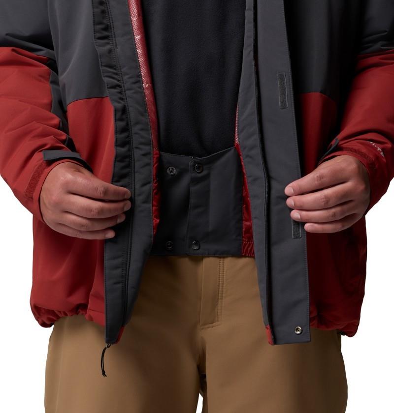 Last Tracks III Jacket, Extended - Mens - shark / red oxide 1