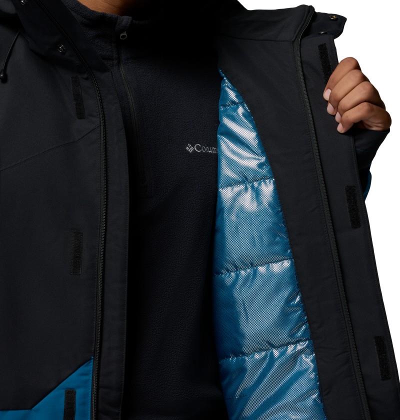 Last Tracks III Jacket, Tall - Mens - black / phoenix blue 1