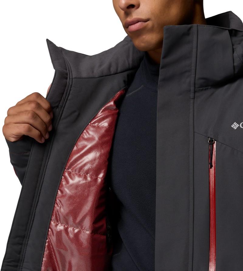 Last Tracks III Jacket - Mens - shark / red oxide 1